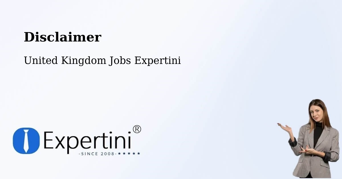 Disclaimer - United Kingdom Jobs Expertini